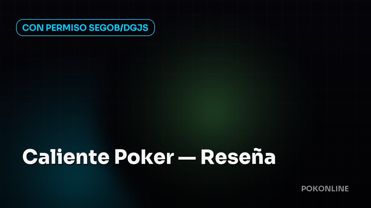 Caliente Poker Reseña